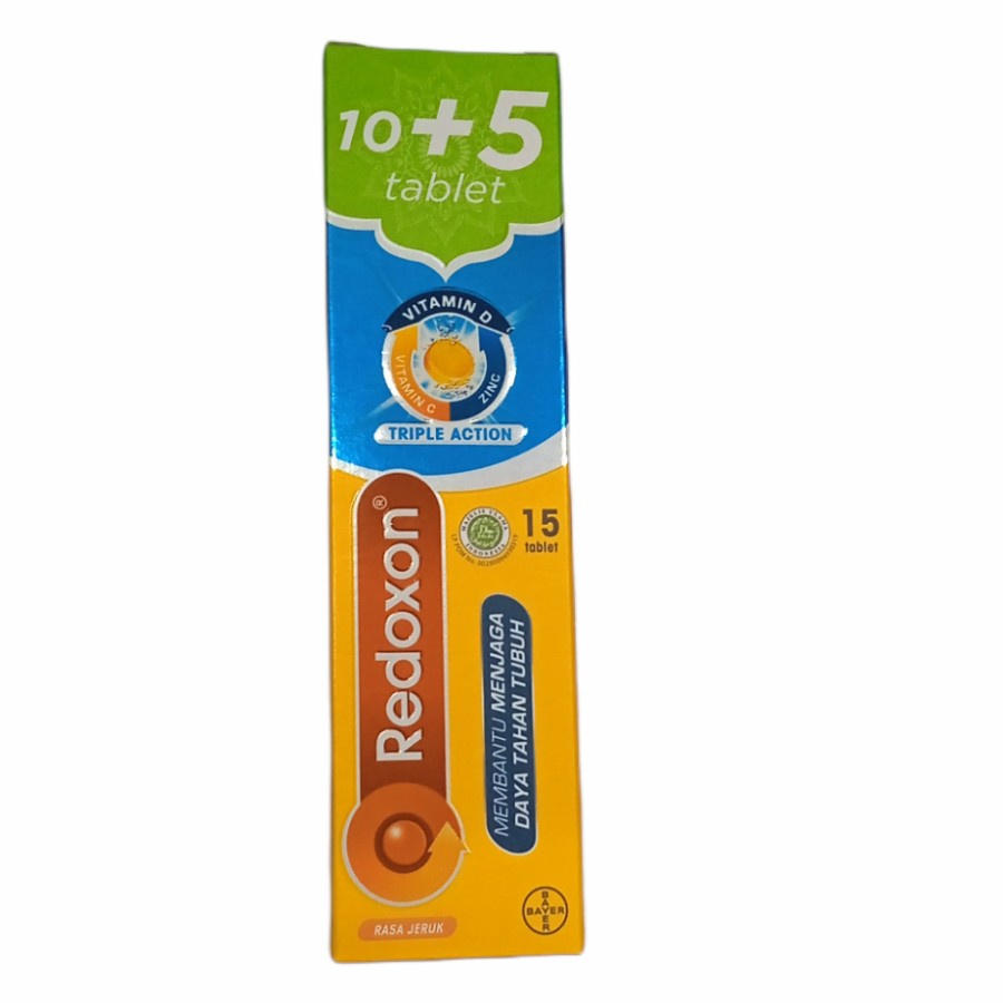 REDOXON TRIPLE ACTION EFFERVESCENT 15 TABLET