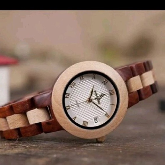 Jam Tangan Kayu Wanita Bobo Bird -M19