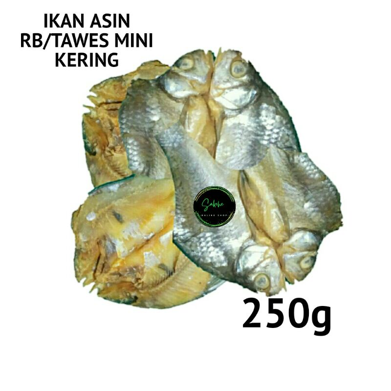 

ikan asin awes mini kering~ikan asin rb 250gram