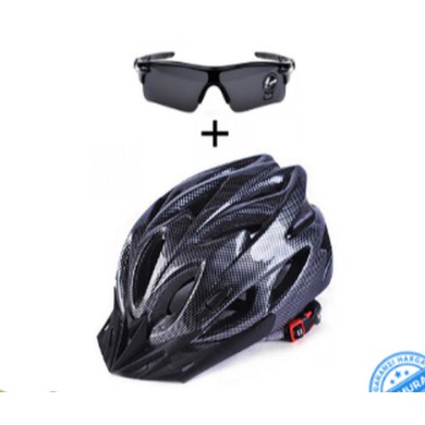 Helm Sepeda MTB Gunung Balap Gowes *BONUS* Kacamata Sepeda Keren
