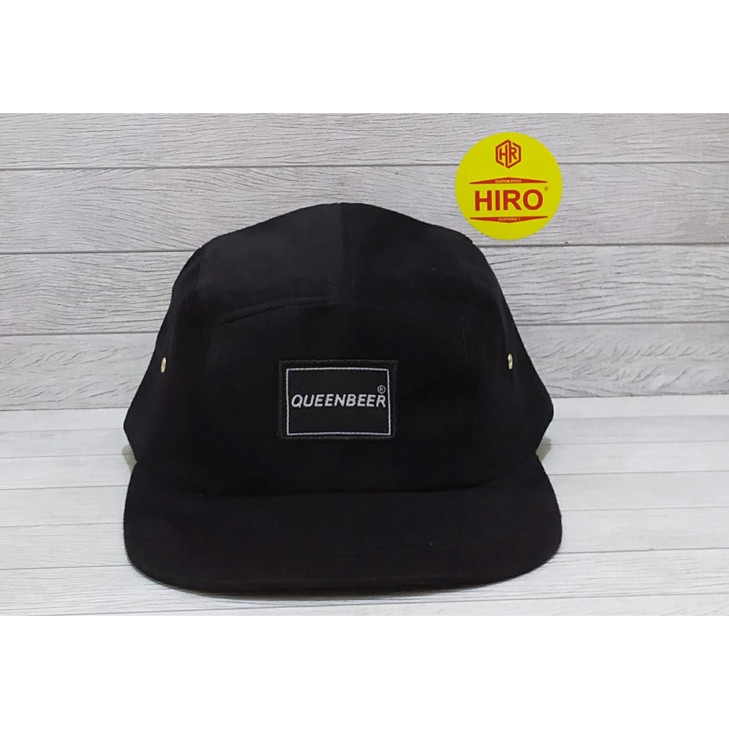 [COD]Topi Snapback Bordir QUENBER Lima Panel New Model/Topi Keren