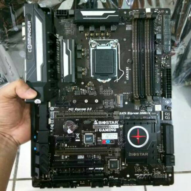 Mainboard soket 1151 Biostar GAMING H170T DDR3 mulus termurah