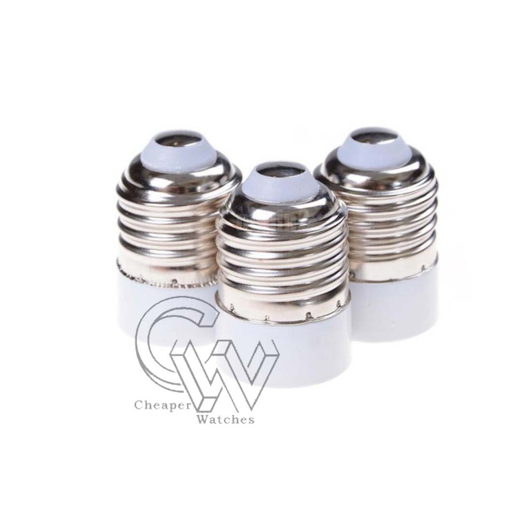 Cheaper-Fitting Lampu E27 ke E14 Converter Adapter Penyambung Berkualitas Termurah 1box / 20pcs