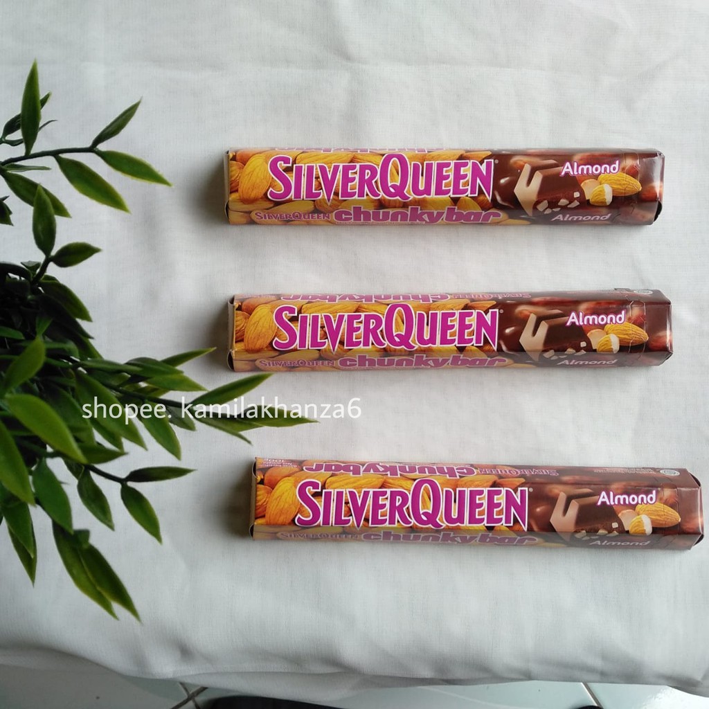 

Coklat Silverqueen Chunkybar Almond 95gr