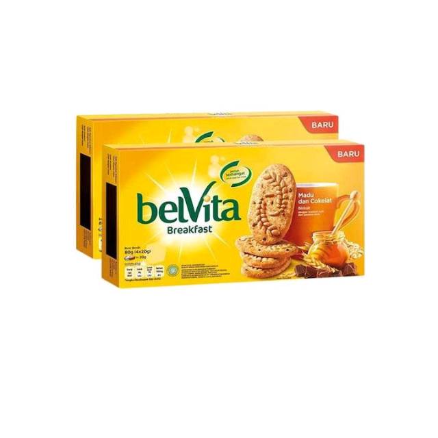 Belvita Madu Coklat & Pisang Sereal