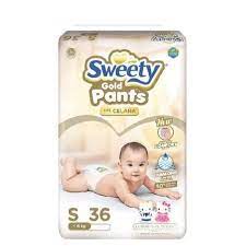 SWEETY GOLD PANTS S36 M34 XL26 L28 XXL22