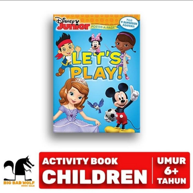 LET'S PLAY DISNEY JUNIOR : POSTER A PAGE