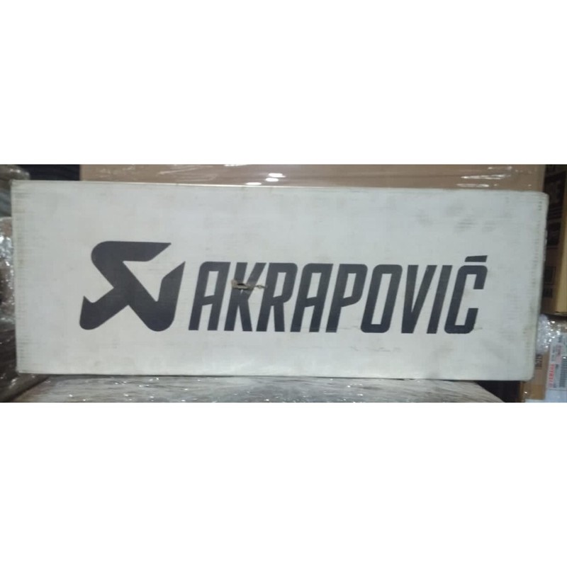 Knalpot Akrapovic Original Slip On Titanium