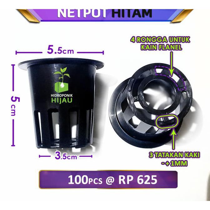 

PROMO!!!!! NETPOT HIDROPONIK TERLARIS