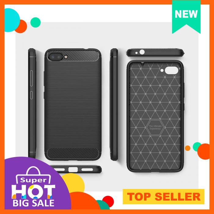 [Casing Hp] Soft Case - Case Asus Zenfone 4 Max Zc520Kl (5.2') Carbon Fiber Premium Shockproof
