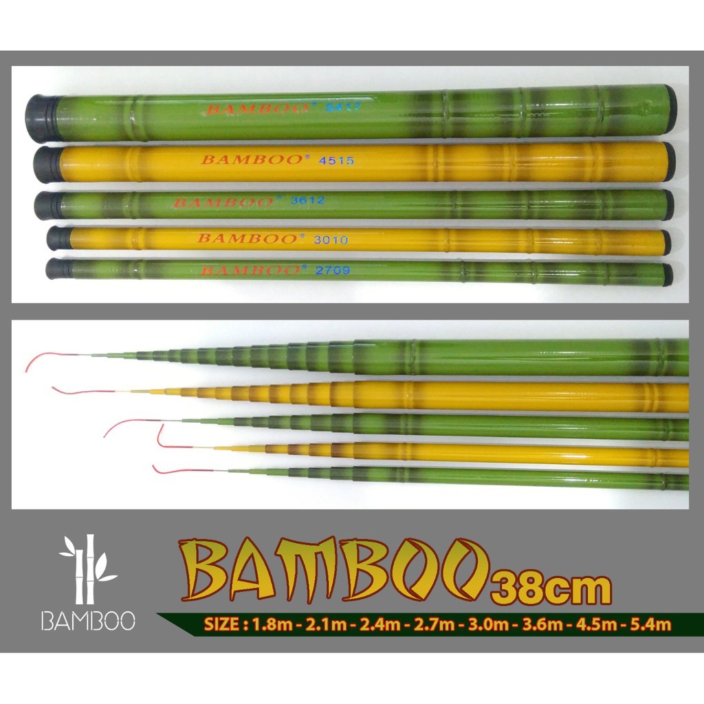 Joran Tegek Swan Bamboo Ruas Pendek 540 cm