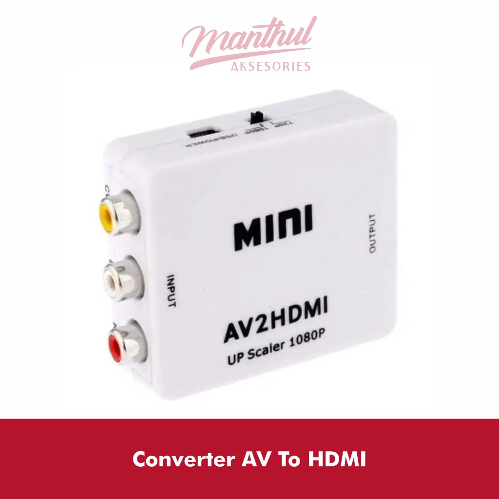 Converter AV To HDMI