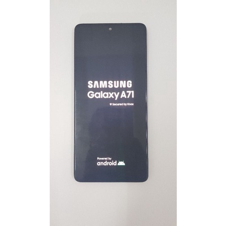 LCD Samsung A71 with Frame, Original copotan Amoled, minus Lcd shadow tipis