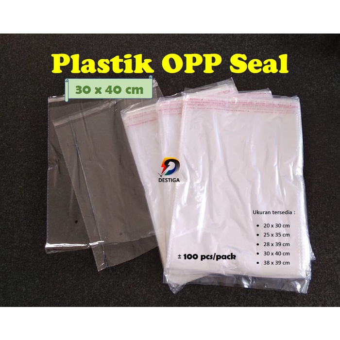 

Ginger- Plastik OPP Seal 30x40 cm