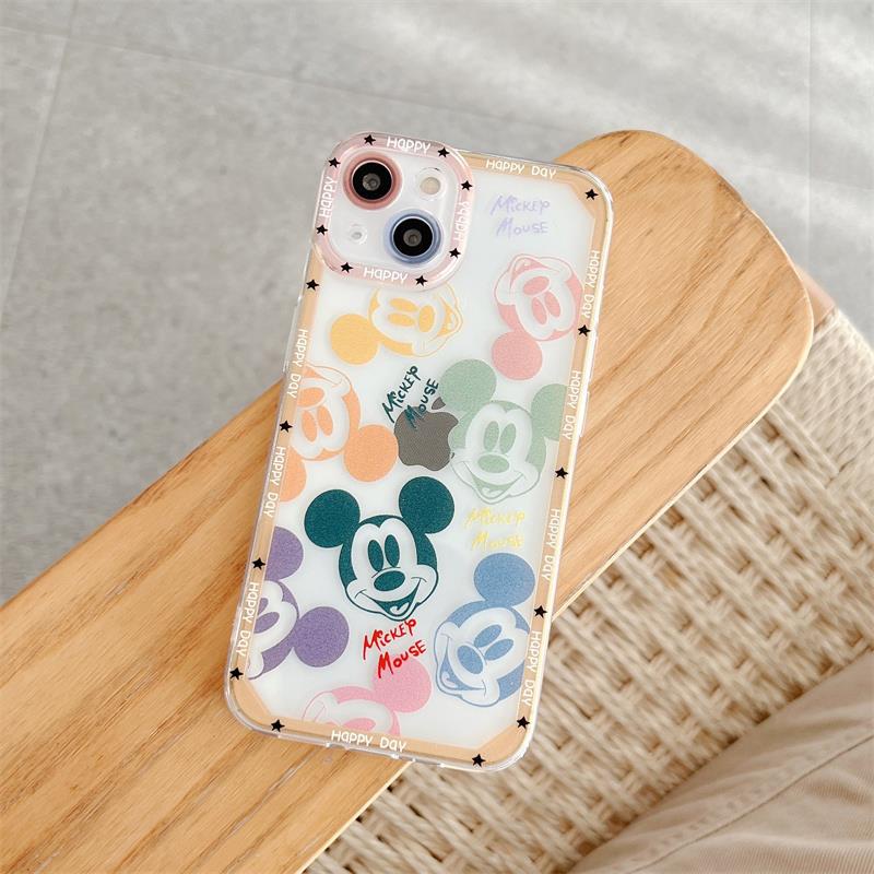 Soft Case Silikon Shockproof Motif Kartun Untuk IPhone 11 12 13 Pro Max X XS Max XR 7 8 Plus SE2020