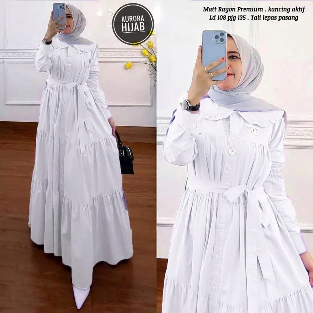 TANIA MAXY DRESS / DRESS RAYON / GAMIS RAYON MURAH