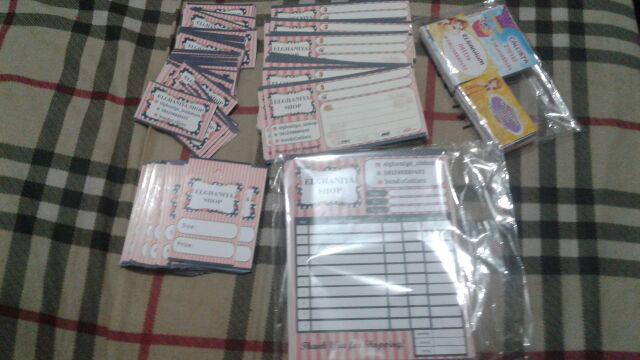 Nota / Kwitansi / Invoice Full Color Shabby Chic Blackpink 1 Ply