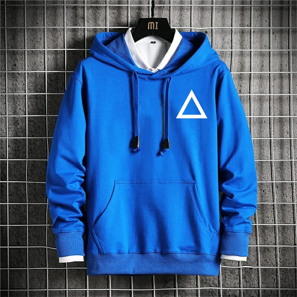 BISA COD / ALIPIO781 - SQUIDGAME TRIANGLE / netflix / korea / new hot list / game / triangle / square / circle / hoodie pria / hoodie cowok / hodie