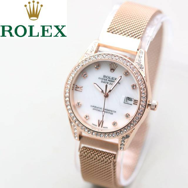 jam tangan wanita Rolex Rantai magnet