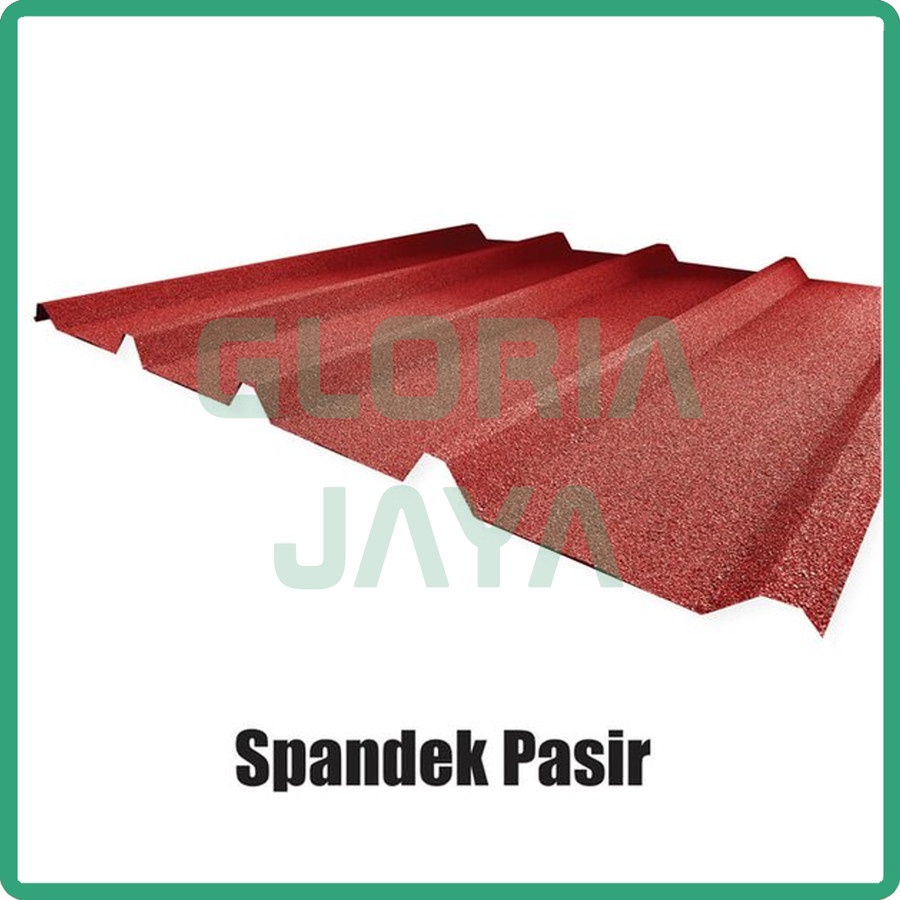 Spandek pasir untuk atap