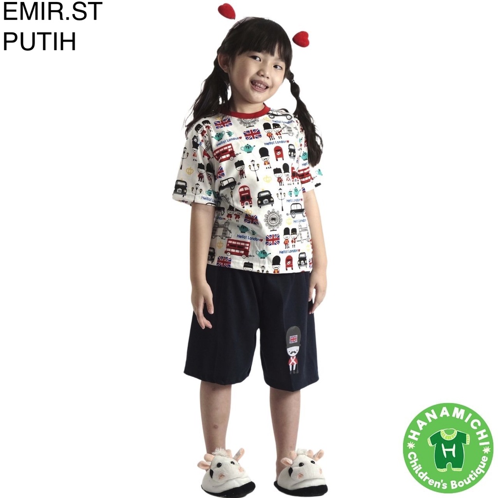 Hanamichi EMIR.ST Setelan Anak Lengan Pendek Full Print