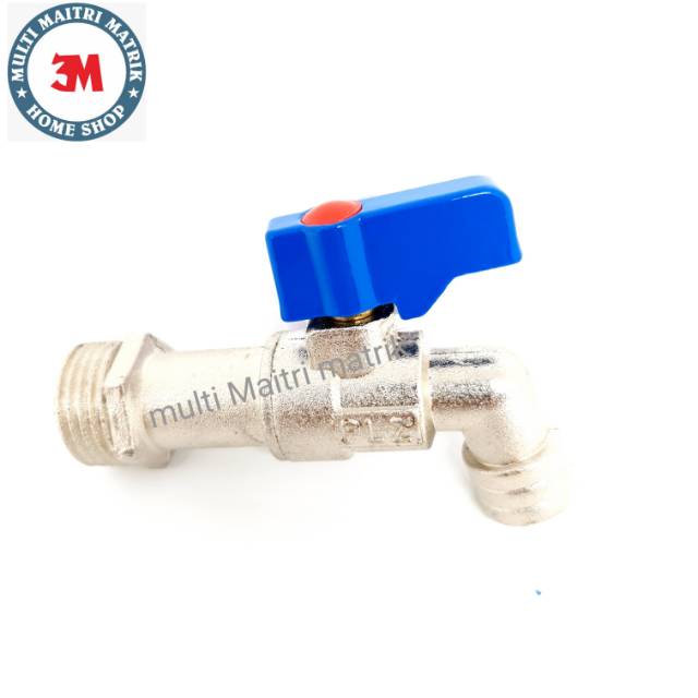 Keran kran air cebol 1/2 inch / Kran tembok besi pendek / kran mini 1/2" / kran tembok besi cebol