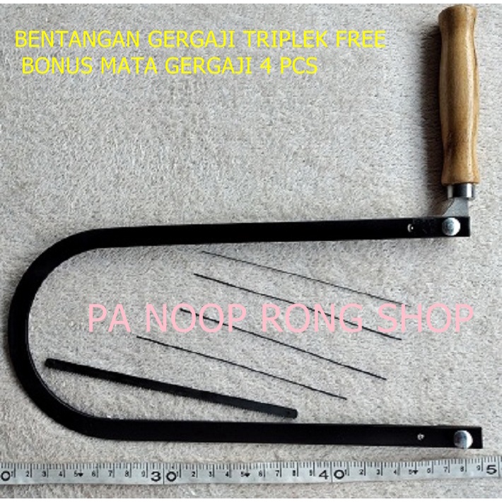 BENTANGAN GERGAJI TRIPLEK FREE / BONUS MATA GERGAJI 4 PCS