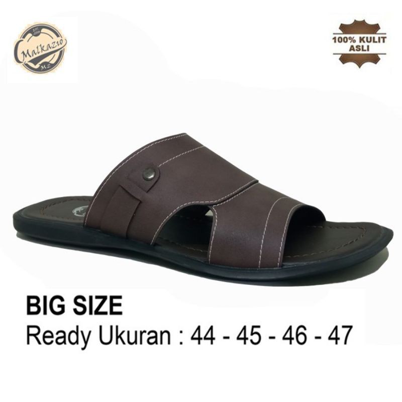 Sandal kulit BIG Size sandal kulit pria/sandal elegan sandal formil dan santai