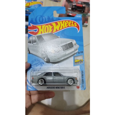 HOTWHEELS MERCEDES BENZ 500 E SILVER