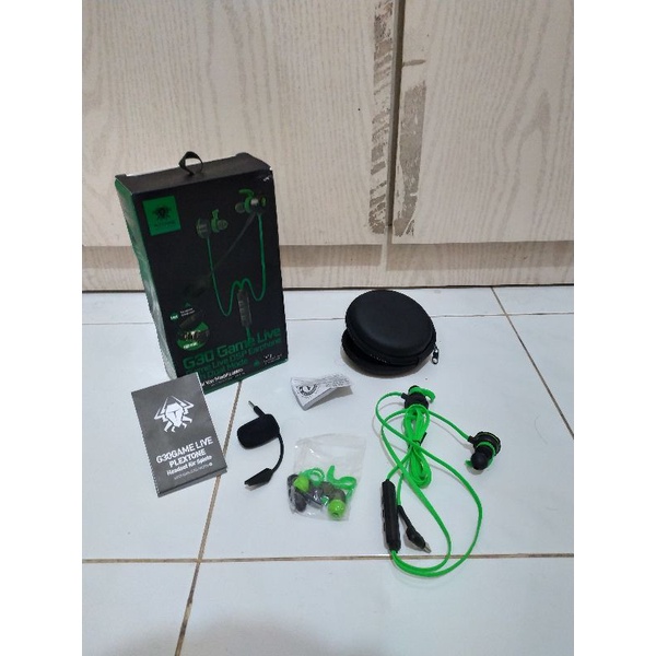 Earphone Baseus Raytrace dan Plextone G30