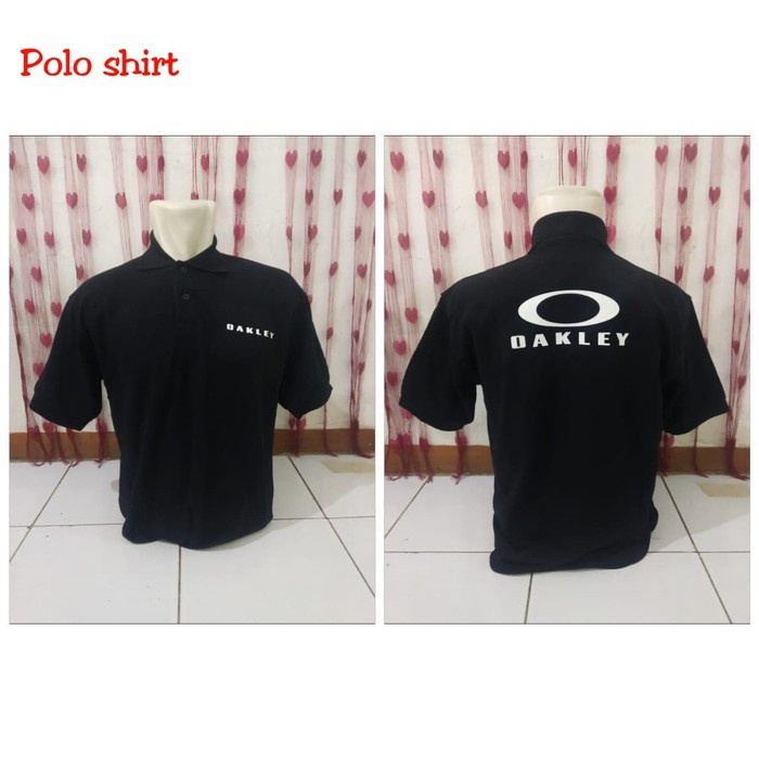 kaos kerah/polo shirt/baju keren OAKLEY 02