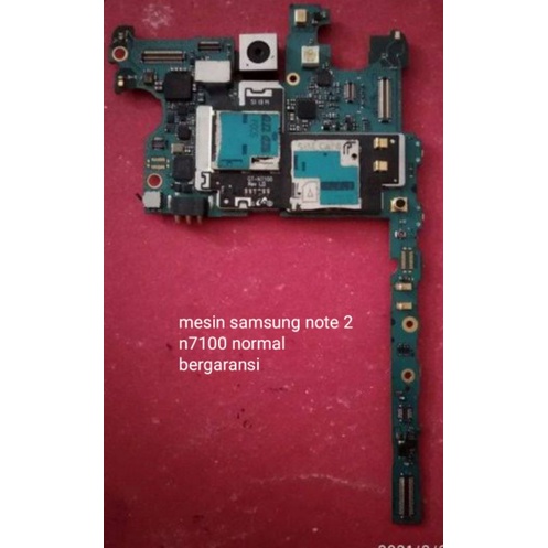 MESIN SAMSUNG NOTE 2 N7100 NORMAL BERGARANSI