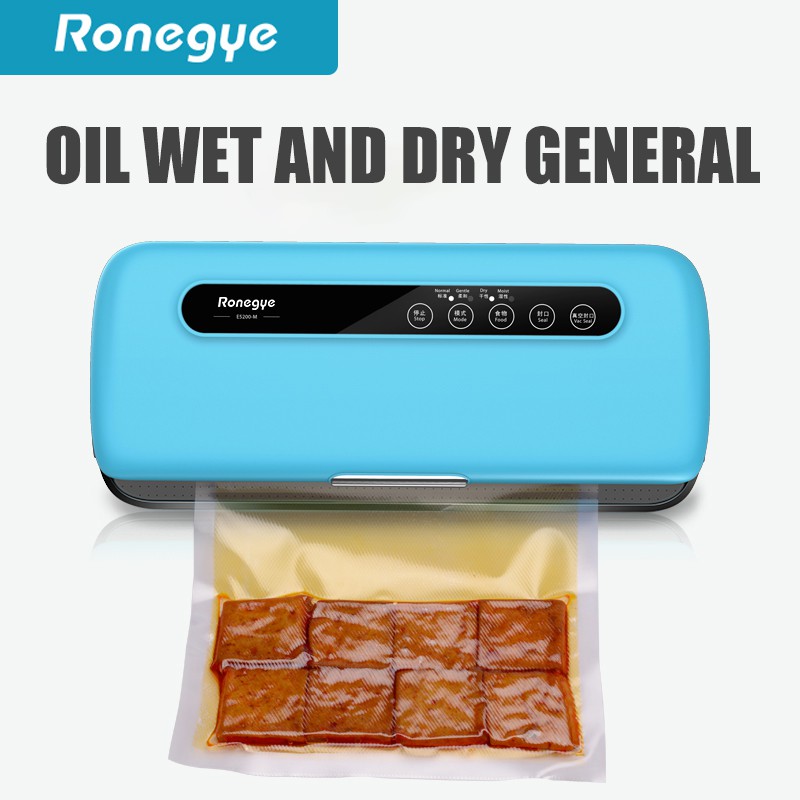 Ronegye Touchscreen Vacuum Sealer Kering Basah Vakum Makanan