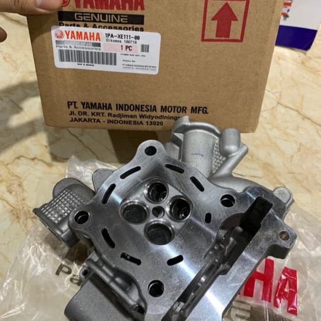 BLOK HEAD CYLINDER HEAD VIXION NEW NVL ASLI ORI YAMAHA 1PA XE111 00