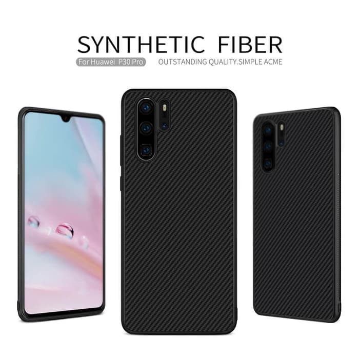 Hard Case HUAWEI P30 Pro Synthetic Fiber Carbon Casing Original