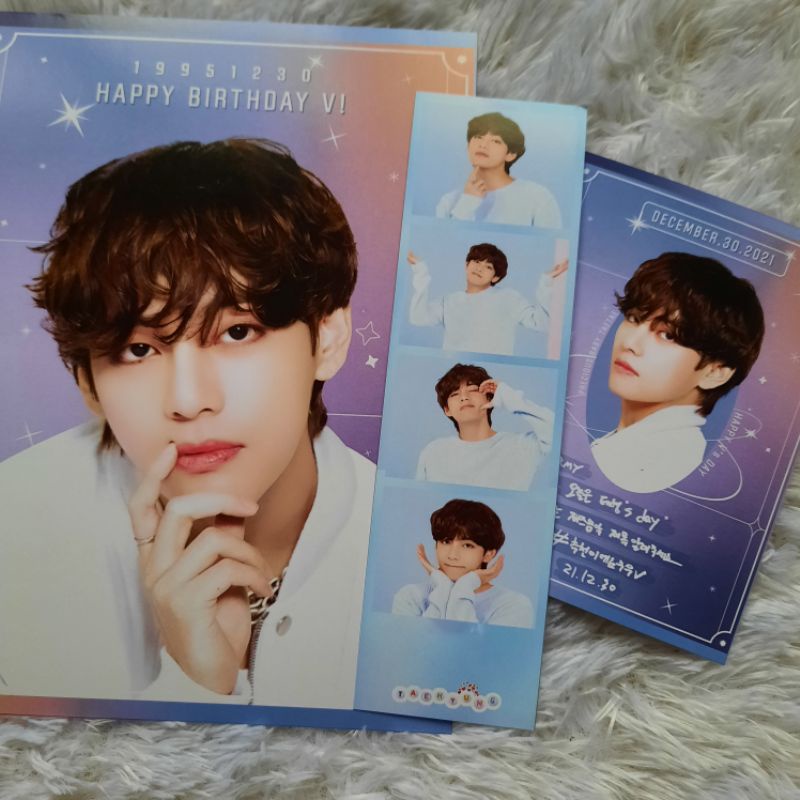 FANKIT TAEHYUNG V BTS BIRTHDAY