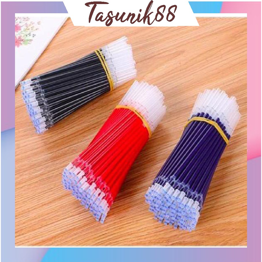 

⭐TasUnik88⭐ R170 Refill Tinta Pulpen Gel Tinta Pena cair Isi Ulang 0.5mm Tinta Pulpen Warna Biru Hitam Merah Isi Ulang Pulpen Gel Import Murah