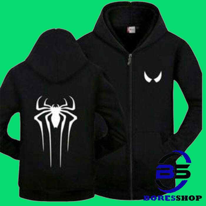 Hoodie Zipper Spiderman