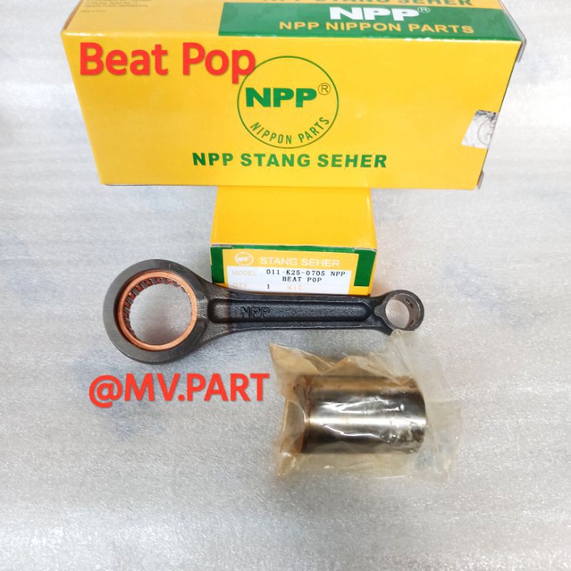 Stang Seher Piston Con rod NPP Beat Pop Esp Scoppy fi Spacy Fi Beat Street Beat Esp 2016 2019 Vario 