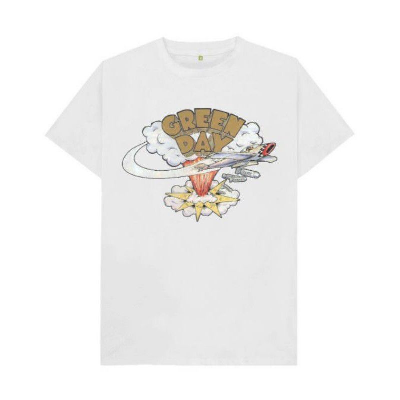 KAOS BAND Green Day - Dookie | HITAM / PUTIH