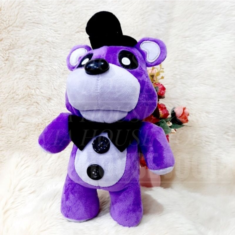 Boneka Freddy Ungu Five Night At Freddy's Std L Boneka FNAF Freddy Ungu Std L