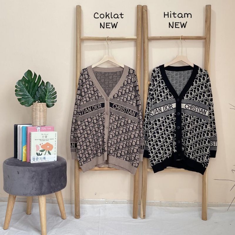 Cardigan Rajut Cristian Dior