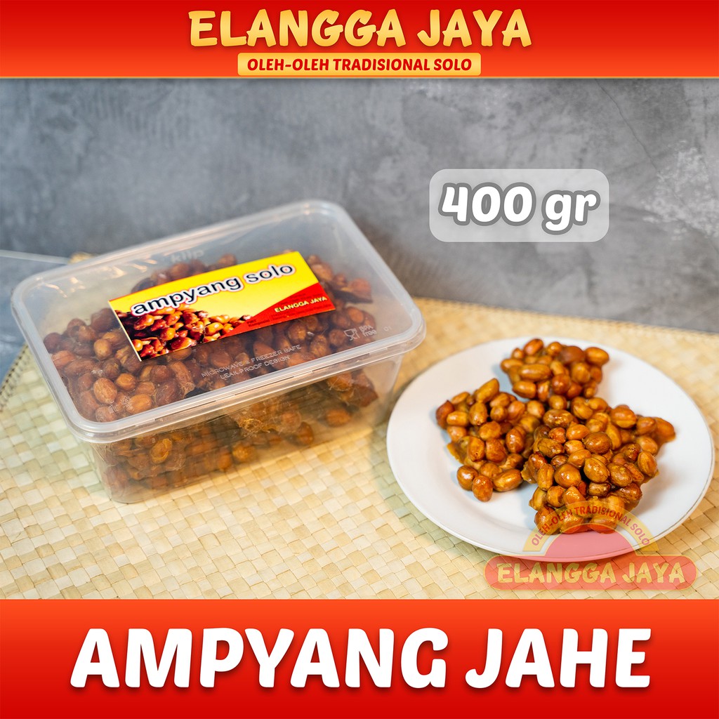 

Ampyang Jahe SOLO Kemasan Toples 400 gr