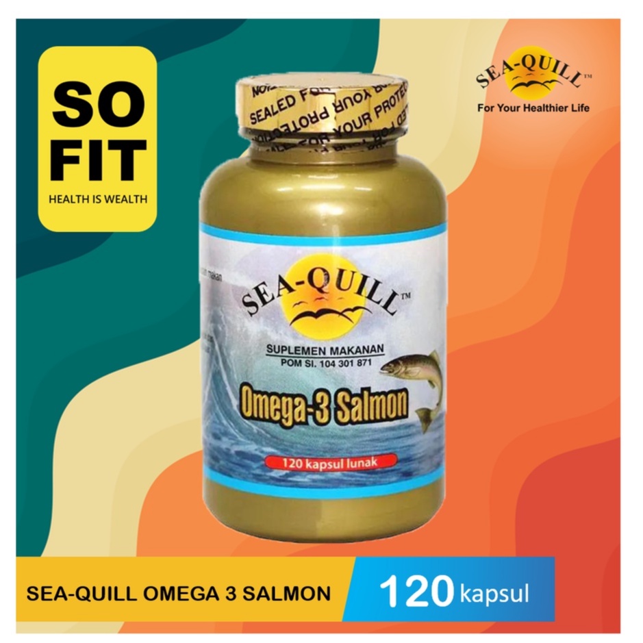 Sea-Quill Omega 3 Salmon 120s / Sea Quill / Seaquill