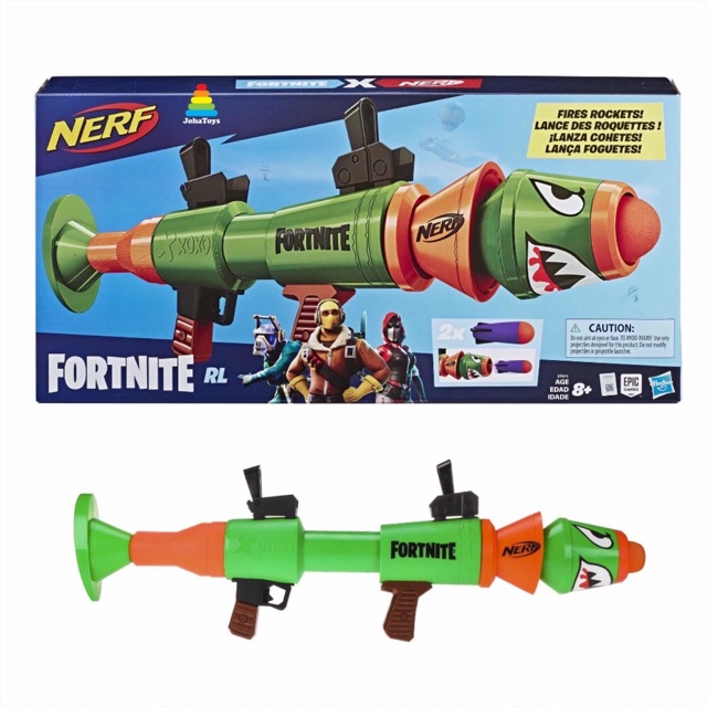 Jual Nerf Fortnite Rl - Nerf Fortnite Rl Bazooka Rocket Launcher Original  Murah Indonesia|Shopee Indonesia
