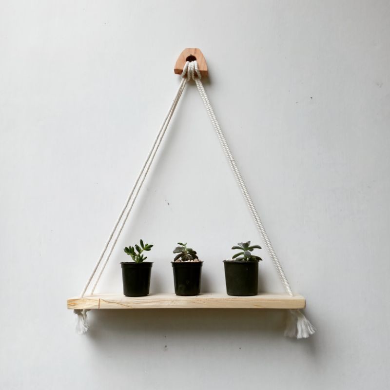 ambalan dinding kayu/ ambalan/ hiasan dinding/ homedecor/ pot unik/ pot kaktus