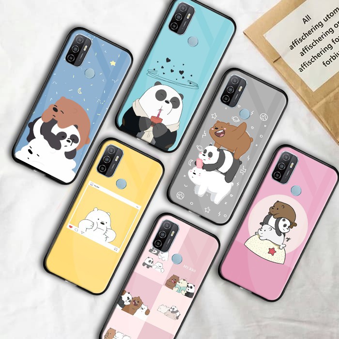 Mirror Case Bahan Softcase Tipe Oppo A53 [M22]-Case Hp-Kesing Kaca-Case