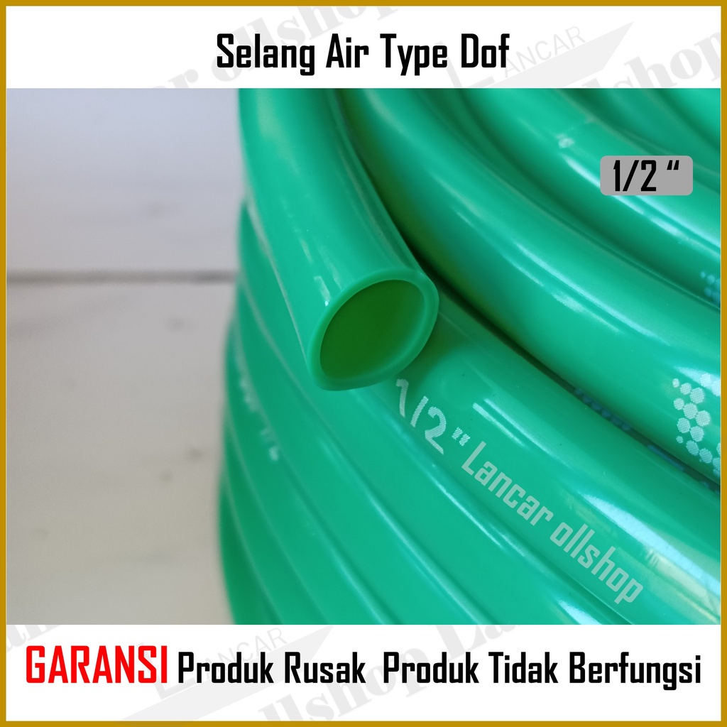 Selang Air Tebal Type Doff 1/2 5/8 Inch Slang Per Meter Murah