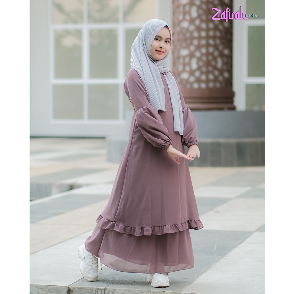 Gamis Malaysia Anak Terbaru Ori Zafirah Kids