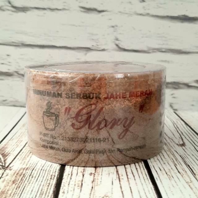 

Jahe merah instan Glory 200 gr